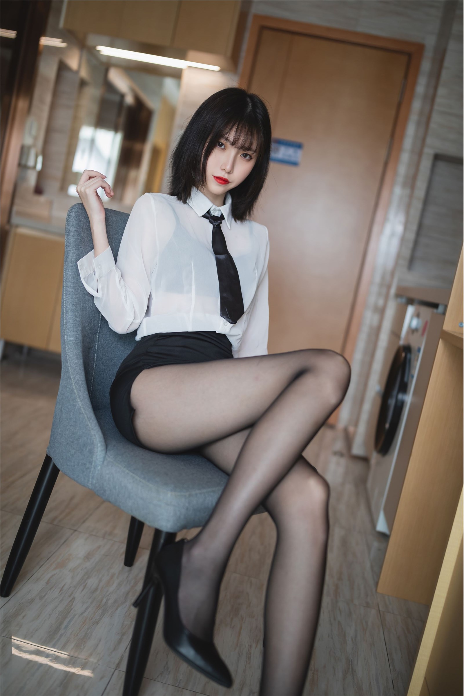 Cosplay Xu LAN - NO.02 OL uniform(34)